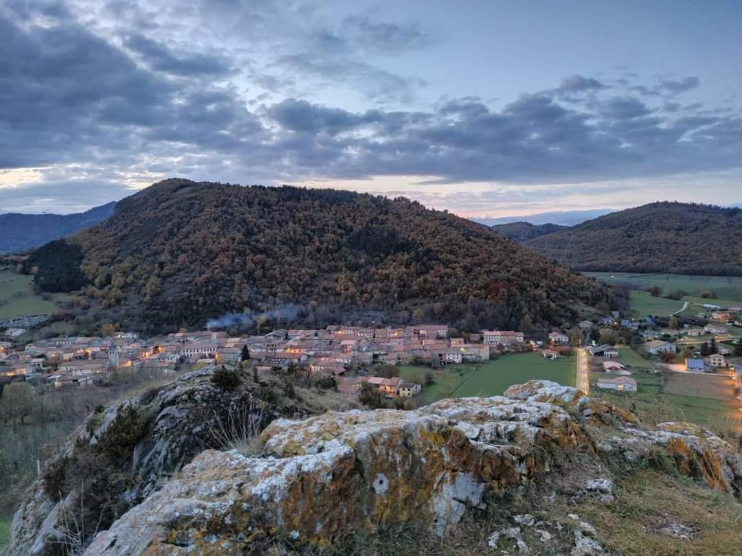 Lodge Tente Les Pommiers Glamping O Rendez-Vous En Demi-Pension Roquefeuil Dış mekan fotoğraf